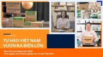 Giá trị xuất khẩu của các doanh nghiệp Việt Nam bán hàng trên Amazon tăng hơn 45%