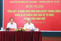 Tổng kết Nghị quyết Trung ương 8 khoá XI về Chiến lược bảo vệ Tổ quốc trong tình hình mới 