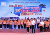 Hơn 500 học sinh nhập học hệ 9+ tại Trường Cao đẳng nghề Kỹ thuật công nghệ 