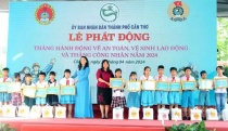 Cần Thơ phát động Tháng công nhân và vệ sinh an toàn lao động năm 2024