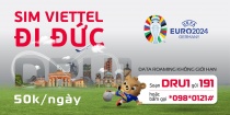 Viettel ưu đãi Data Roaming không giới hạn tại Đức nhân dịp UEFA EURO 2024