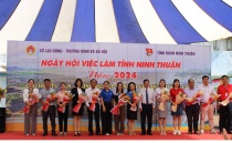 Ngày hội việc làm tỉnh Ninh Thuận: Tạo nhiều cơ hội cho lao động trẻ đi học tập, làm việc ở nước ngoài