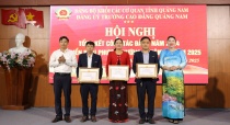 Đảng bộ Trường Cao đẳng Quảng Nam: Đoàn kết, phát huy dân chủ, thực hiện tốt trách nhiệm nêu gương và hoàn thành tốt nhiệm vụ...