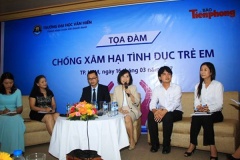 TP. Hồ Chí Minh:  Tọa đàm “Chống xâm hại  tình dục trẻ em”.