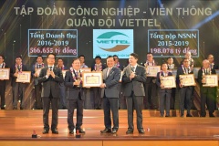 Viettel được vinh danh là một trong những doanh nghiệp nộp thuế lớn nhất trong 30 năm 