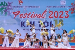 Festival “Khi tôi 18” của các cơ sở giáo dục nghề nghiệp Đông Anh (Hà Nội)