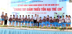 Nhiều địa phương phát động Tháng Hành động vì trẻ em 