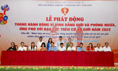 Nhiều điểm nhấn trong Tháng hành động vì bình đẳng giới năm 2023 tại Nghệ An