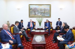 Minister Dao Ngoc Dung received the Chairman of the International Trade Committee of the European Parliament