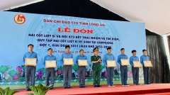 Long An: Đón nhận hài cốt liệt sỹ hi sinh tại Campuchia giai đoạn XXIII (Mùa khô 2023-2024)