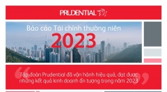 Tập đoàn Prudential công bố Báo cáo Tài chính thường niên năm 2023: Kết quả kinh doanh ấn tượng