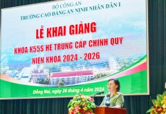 Khai giảng khóa K55S hệ trung cấp chính quy niên khóa 2024-2026