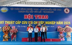 Hội thao kỹ thuật cấp cứu mỏ: Duy trì tác phong cứu hộ chuyên nghiệp và kỷ luật