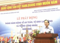 Phát động Tháng hành động về an toàn vệ sinh lao động và Tháng công nhân 2020