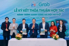 Metro Hà Nội và Grab Việt Nam ký kết thỏa thuận hợp tác