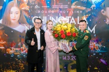 Hoàng Thùy Linh được 4 Nghệ sĩ nhân dân đến chúc mừng ra mắt phim 'Vietnamese Concert'