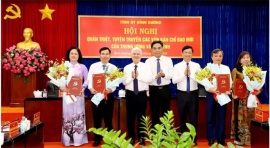 Bình Dương công bố các quyết định về công tác cán bộ