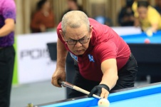 Lão tướng Lý Thế Vinh gây ấn tượng mạnh tại giải Billiards HBSF Tour 1 năm 2025