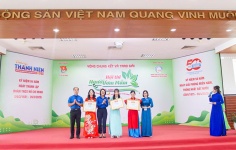 Thí sinh Phạm Ngọc Bích Trâm đạt giải Nhất Hội thi “Người ươm mầm”