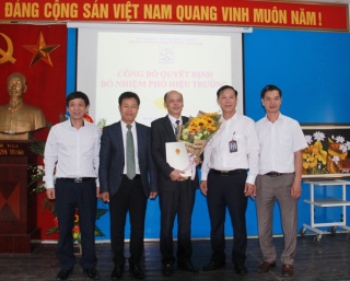 Công bố Quyết định bổ nhiệm Phó Hiệu trưởng Trường Cao đẳng nghề Kỹ thuật Công nghệ