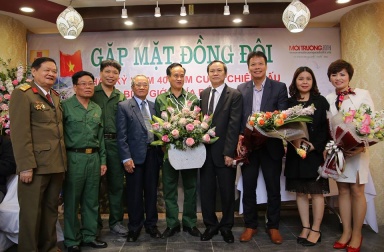 “Gặp mặt đồng đội” nhân kỷ niệm 40 năm cuộc chiến đấu bảo vệ biên giới phía Bắc 