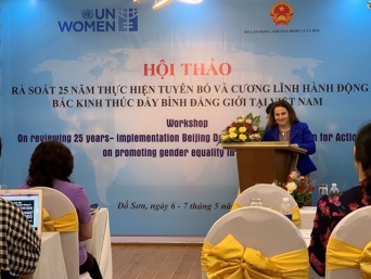 Rà soát 25 năm thực hiện Tuyên bố và Cương lĩnh hành động Bắc Kinh thúc đẩy bình đẳng giới tại Việt Nam