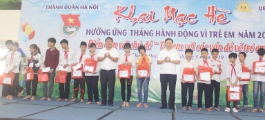 Hà Nội: Khai mạc hè và khởi động tháng hành động vì trẻ em năm 2019