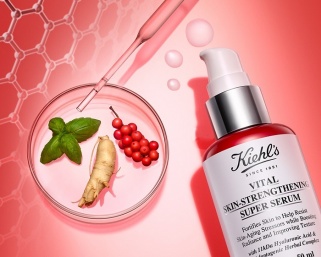 Lần đầu tiên xuất hiện Kiehl’s super Serum phục hồi và bảo vệ da cao gấp 2 lần trước đây