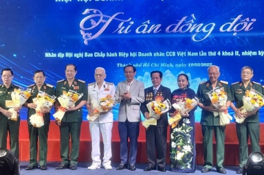 Hiệp hội Doanh nhân cựu chiến binh Việt Nam - Có tâm, có tầm và giàu lòng nhân ái