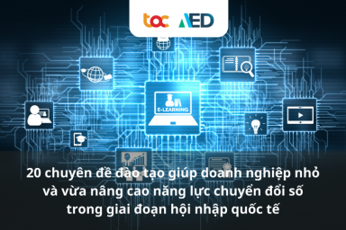 20 chuyên đề đào tạo giúp doanh nghiệp nhỏ và vừa nâng cao năng lực chuyển đổi số trong giai đoạn hội nhập quốc tế