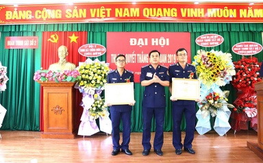 Đoàn Trinh sát số 2 Cảnh sát biển đa dạng các hình thức thi đua quyết thắng