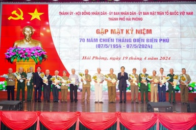 Thành phố Hải Phòng tổ chức các hoạt động kỷ niệm 70 năm Chiến thắng Điện Biên Phủ (07/5/1954-7/5/2024)