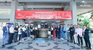 Prudential Việt Nam hợp tác xây dựng chương trình đào tạo dành cho các Giám đốc Văn phòng Tổng Đại lý