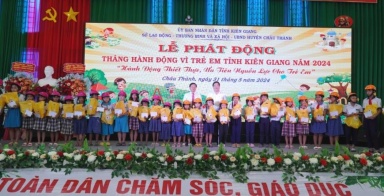 Kiên Giang: Chủ động ban hành kế hoạch Tháng hành động Vì trẻ em năm 2024