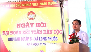 Tiếp tục vun đắp truyền thống đoàn kết, giữ vững danh hiệu ấp văn hóa