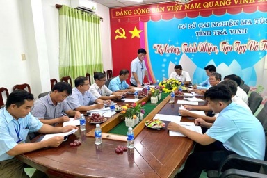 Trà Vinh chú trọng thực hiện công tác cai nghiện và quản lý sau cai nghiện ma túy