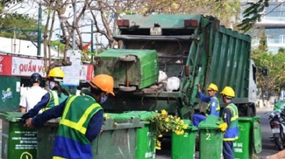  TPHCM: Trên 7.000 công nhân vệ sinh làm việc qua đêm giao thừa