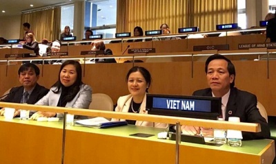 Minister Dao Ngoc Dung attended the 61st session of Joint Committee on the Status of Women (CSW-61) in New York, USA