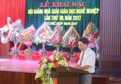 Thừa Thiên Huế: Khai mạc Hội giảng nhà giáo giáo dục nghề nghiệp năm 2017