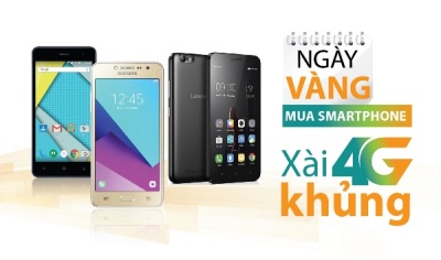 Mua smartphone Viettel, xài 4G khủng vào ngày vàng giá sốc