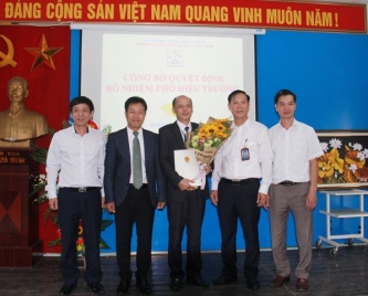 Công bố Quyết định bổ nhiệm Phó Hiệu trưởng Trường Cao đẳng nghề Kỹ thuật Công nghệ