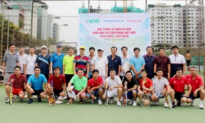 Tạp chí Lao động và Xã hội - Trung tâm Thông tin: Vô địch Giải Tennis báo chí ngành LĐ-TB&XH lần thứ 1