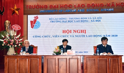 Trường Đại học Lao động – Xã hội: Hội nghị Công chức – Viên chức và Người lao động năm 2020 thành công tốt đẹp