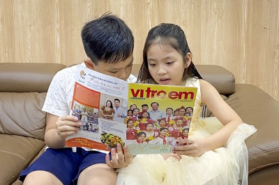 Báo Lao động và Xã hội ra mắt ấn phẩm “Vì trẻ em”