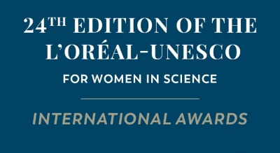 Giải thưởng L'Oréal - UNESCO vì sự phát triển phụ nữ trong khoa học lần thứ 24