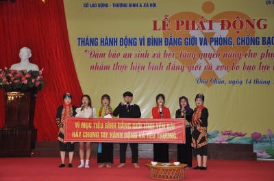 Yên Bái phát động Tháng hành động vì bình đẳng giới 2022