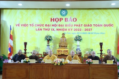 Hơn 1 nghìn đại biểu sẽ tham dự Đại hội Phật giáo toàn quốc lần thứ IX, nhiệm kỳ 2022- 2027