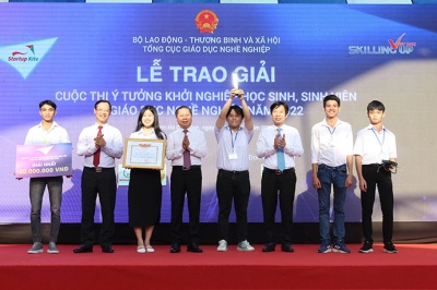 Bế mạc và trao giải Cuộc thi “Ý tưởng khởi nghiệp học sinh, sinh viên - Startup Kite 2022”