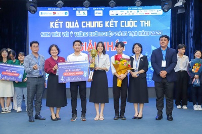 Cuộc thi Sinh viên với Ý tưởng Khởi nghiệp Sáng tạo năm 2023: Trường ĐH Nguyễn Tất Thành giành giải Quán quân