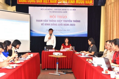 Tham vấn thông điệp truyền thông về bình đẳng giới năm 2023